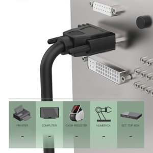 Bộ chuyển đổi cáp Serial Db25 Db9, đầu cái Db9, đầu đực Db25, dây dẫn tùy chỉnh, cáp Db9 sang Db25 - Product Image 4