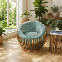 Fauteuil de salon moderne en velours confortable avec structure en acier inoxydable, chaise individuelle mobile pour intérieur, mobilier de loisirs