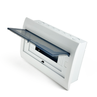 Boîtier de distribution électrique intérieur personnalisé à succès, en ABS/PC/métal, avec disjoncteur, protection IP30, 230V-380V, 18A-150A