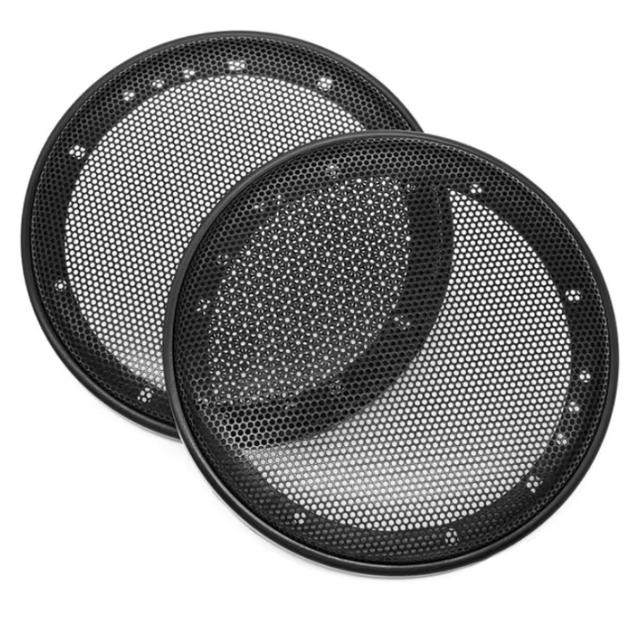High Quality Perforated Mesh Stainless Steel Wire Speaker Grille Covers Durable PVC Coated 2 Inch-10 Inch Customized Size