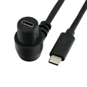 สายต่อขยายประเภทซีชาย-หญิง แบบกันน้ำ IP65 สำหรับแผงหน้าปัดรถยนต์และเรือ - Product Image 4
