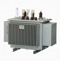 Transformateur de puissance à excitation par isolation immergée dans l'huile S11-35KV 1000 KVA, tension d'entrée/sortie personnalisée, Wuhan