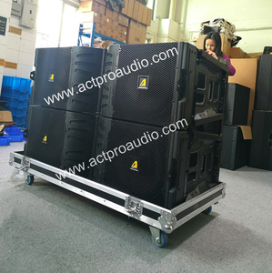 VTXV25 double 15 inch line array speaker system birch plywood empty cabinet neodymium speakers ACTPRO AUDIO China sound system