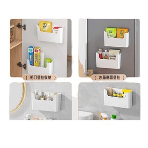Estante de Almacenamiento para Puerta de Armario de Cocina, Plástico, 2 Niveles, Sin Necesidad de Perforación, para Organización de Utensilios y Artículos Diversos - Product Image 5