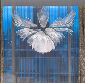 Zeal Lighting Custom <b>Chandeliers</b> Pendant Gold High Ceiling <b>Light</b> Hanging Crystal Modern <b>Chandelier</b> - Product Image 4