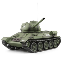 Modèle de char à chenilles militaire électrique télécommandé soviétique