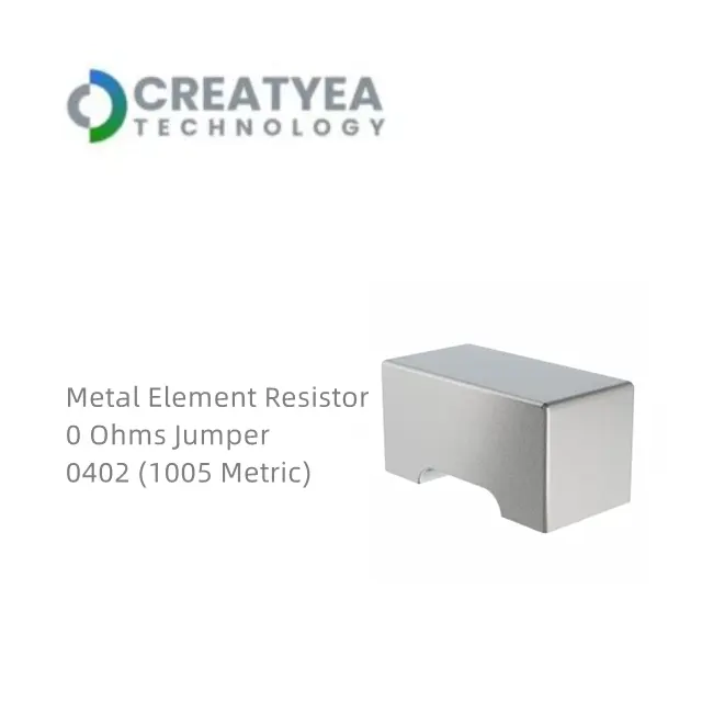( Creatyea ) Metal Element Resistor 0 Ohms Jumper Wide 0402 (1005 Metric) 5112