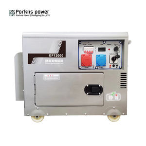 Groupe électrogène diesel portable super silencieux Porkns 3kw 4kw <span class=keywords><strong>6kva</strong></span> 8.5kva 10kva 50/60Hz avec ATS monophasé/triphasé - Product Image 1