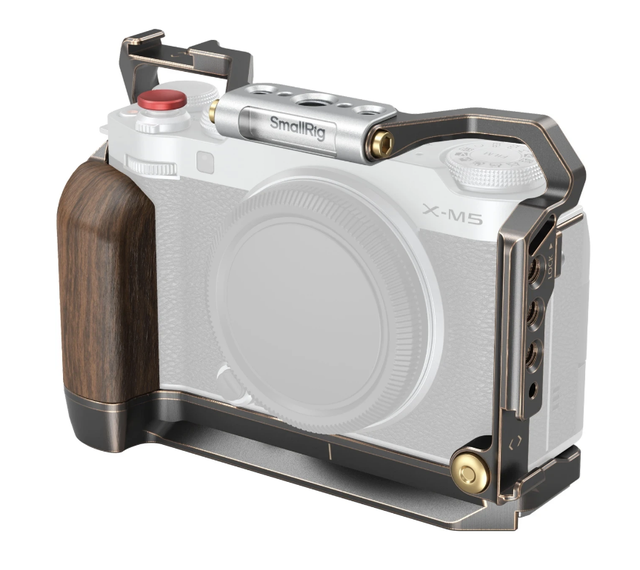 4892 Aluminium Alloy Retro Camera Cage for FUJIFILM X-M5 Lightweight