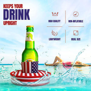 Design personalizado piscina festa <span class=keywords><strong>neoprene</strong></span> cerveja flutuante pode refrigerador flutuar titular stubby - Product Image 3