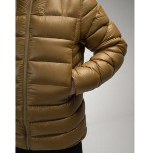 Doudoune thermique personnalisée pour homme, 750FP, <span class=keywords><strong>grande</strong></span> taille, avec capuche, coupe-vent, matelassée, pour la randonnée, en duvet d'oie, pour neige abondante - Product Image 2