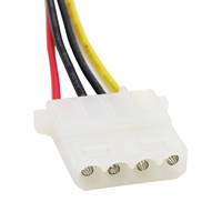 Cable Adaptador Automotriz de Alta Calidad, Personalizable de Fábrica, Impermeable, de SATA de 7 y 15 Pines a 4 Pines y SATA de 7 Pines