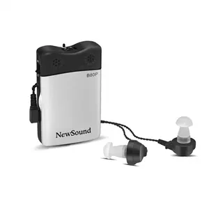 Economic Medical Device William Sound Amplifier Powerful Output for Severe Profound Cheap Pocket Body Worn Hearing Aid