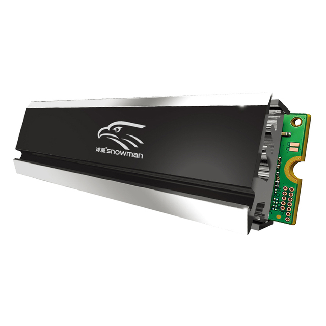 SNOWMAN 2280 M.2 Desktop Heatsink Kits for PS5/PS5 Slim/PC 22x70x3mm Aluminum Body for M.2 SSD Installation in Stock