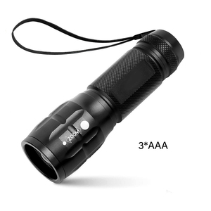 Bán buôn có thể điều chỉnh focus di động cầm tay <span class=keywords><strong>Led</strong></span> <span class=keywords><strong>zoom</strong></span> <span class=keywords><strong>Torch</strong></span> ánh sáng chiến thuật đèn pin với khả năng chịu nước Zoomable <span class=keywords><strong>Torch</strong></span> - Product Image 1