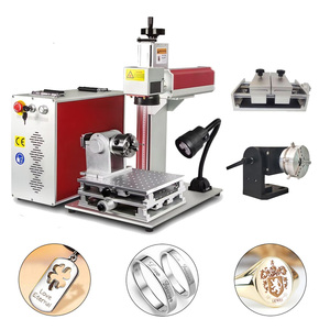 Máquina Láser de Fibra JPT Mopa de 60W/100W para Grabado de Metal, Acero Inoxidable, Tazas/Botellas con Soporte para DXF/PLT/AI - Product Image 1