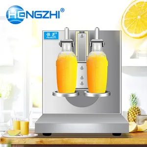 HENGZHI Automatic Double Frame Smoothie Drink Shaker Machine Shaker Cup Machine Bubble Tea Shaking Machine For Drinking Shop