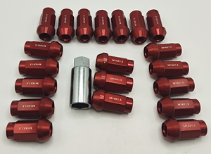 Vente chaude Nouvelle Condition M14x1.5 Forgé Rouge En Alliage D'aluminium Écrous De Roue pour Benz BMW <span class=keywords><strong>Porsche</strong></span> Audi VW Pièces D'écrou De Voiture - Product Image 6