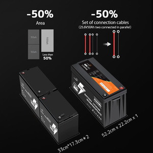 <span class=keywords><strong>Lvyuan</strong></span> High Power 12V 24V Lifepo4 Pack 100Ah 200Ah Batería para sistema solar/Batería de energía Batería de iones de litio - Product Image 5