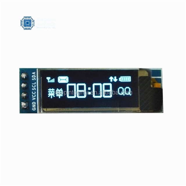 0.91 inch 128x32 I2C IIC Serial Blue / White 12832 OLED LCD Display Module SSD1306 Screen Driver