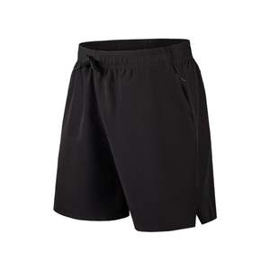 Shorts de sport pour hommes de 5 pouces, couleur unie, logo personnalisé, écologiques, respirants, séchage rapide, anti-plis, service OEM, style oversize - Product Image 3