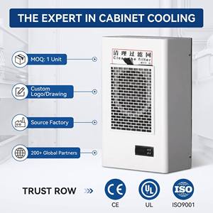 Climatiseur industriel mural Hengrong EA-500W certifié CE pour armoire de communication intérieure, IP54, avec compresseur Hitachi - Product Image 1