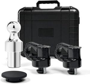 Kit de enganche de cuello de cisne con sistema de disco 60692, <span class=keywords><strong>Bola</strong></span> de 2 5/16 pulgadas compatible con Select Silverado Sierra 2500 3500 HD, para Nissan Titan XD - Product Image 1