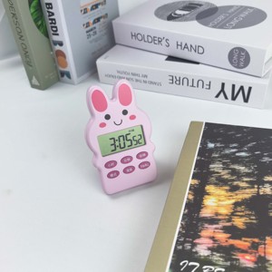 Minuteur numérique visuel multifonctionnel en plastique écologique avec mode alerte silencieux et fonction de rappel de mémoire, horloge de veilleuse 24 heures pour enfants et bureau - Product Image 1