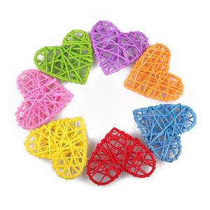Natural Handmade Rattan <b>Heart</b> for Home <b>Decoration</b> Christmas <b>decoration</b> - Product Image 4