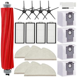 Pièces détachées pour aspirateur robot <span class=keywords><strong>Xiaomi</strong></span> <span class=keywords><strong>Roborock</strong></span> Q7 Max Q7 Max + T8 Accessoires brosse latérale principale filtre Hepa chiffon vadrouille - Product Image 1