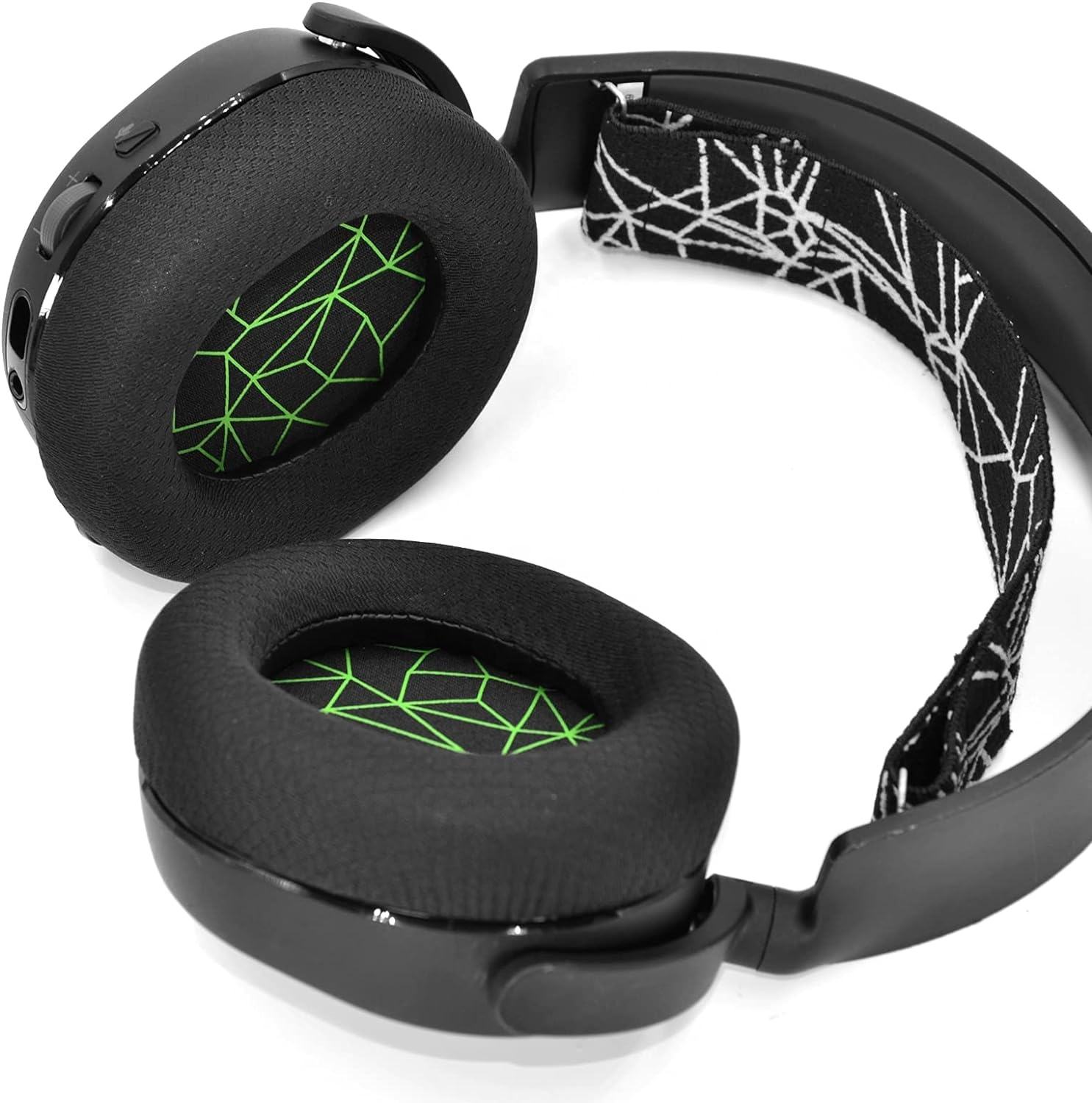 스틸시리즈 아크티스 1 3 5 7 9 PRO 무선 게이밍 헤드셋 헤드폰용 교체용 합성 섬유 브레이드 이어패드 쿠션 이어머프|  Alibaba.com