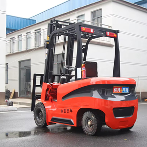 फास्ट डिलीवरी गोदाम उपकरण 2 टी फोर्कलिफ्ट इलेक्ट्रिक ठोस टायर फोर्कलिफ्ट कस्टम ऊंचाई 3 मीटर 4 मीटर 5 मीटर - Product Image 4