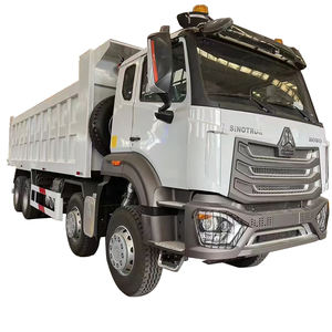 Camions Sinotruk Howo NX 8x4 12 roues 371 380 400 CV à conduite à gauche, modèles 2020, camions bennes basculantes Hohan pour le Ghana, le Tchad et le Cameroun - Product Image 6