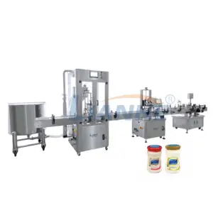 High Filling Accuracy Dish Washing Liquid Filling Machine Round Flat Bottle Capping And Labeling Machine Auto Filling Machine