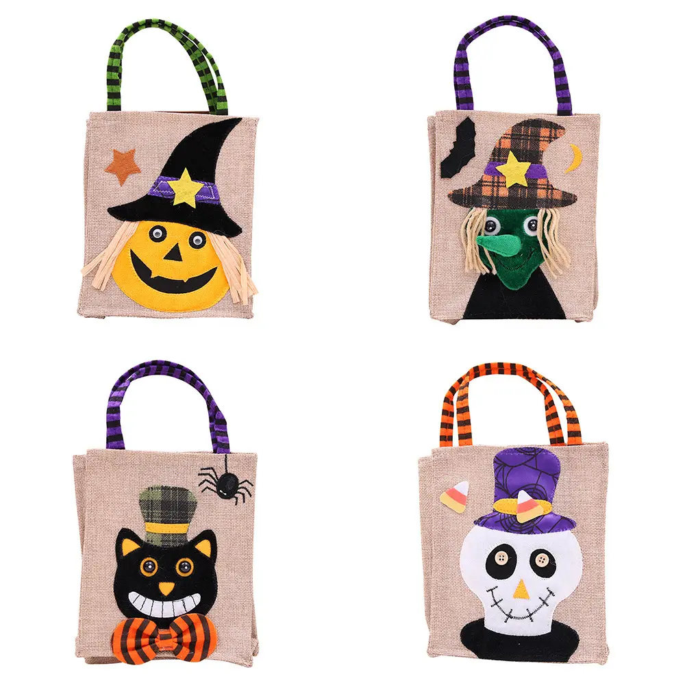 Nuovo regalo di Halloween borsa Non tessuta borsa della caramella Festival Ghost zucca borsa decorazione oggetto regalo