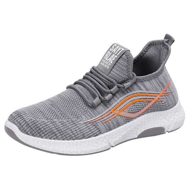 Men's Running Shoes Fashion Sneakers - Lightweight Breathable Flying Knitting