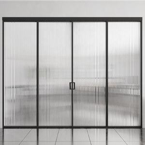 <span class=keywords><strong>ประตู</strong></span>กระจกกรอบฝ้าฝ้าฝ้าฝ้าสำหรับบ้านประตูกระจกกลไกสายเข็มขัดรุ่นและ<span class=keywords><strong>ราคา</strong></span>โรงงาน - Product Image 4