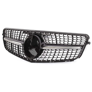 <span class=keywords><strong>Grille</strong></span> de <span class=keywords><strong>radiateur</strong></span> supérieure de pare-chocs avant de Style diamant pour 2008-2014 pour Mercedes Benz W204 pièces de carrosserie de classe C - Product Image 2