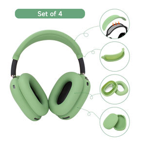 Usine chinoise <span class=keywords><strong>prix</strong></span> de gros housse pour écouteurs Portable Silicone de protection complet pour <span class=keywords><strong>Airpods</strong></span> Max couverture - Product Image 4