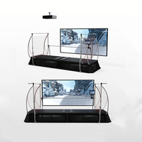Jeux Interactifs d'Intérieur Simulateur de Ski Simulateur de Snowboard Racer VR