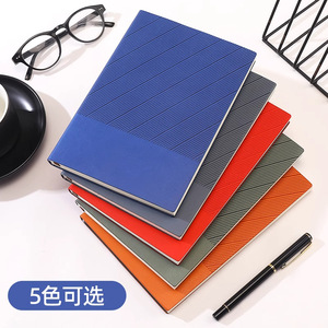 Multicolori minimalista <span class=keywords><strong>a</strong></span> strisce <span class=keywords><strong>A5</strong></span> Notebook, fogli 100 Business Office Journal, personalizzabile per il commercio all'ingrosso - Product Image 3