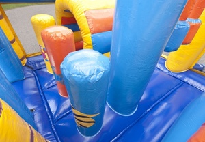 Castillo Inflable con Tobogán, Temática de Peces, Aprobado por CE EN71, de Grado Comercial - Product Image 5