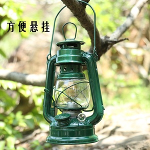 245 lanternes à cheval de style ancien, lampes à pétrole rétro, éclairage de camping portable en fer forgé pour l'extérieur, lampes de tente, nostalgiques - Product Image 3