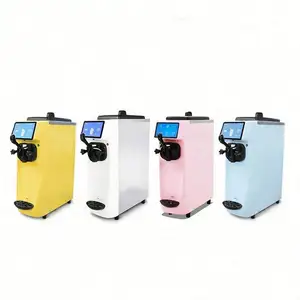 2023 Hot Selling Italy Compressor Air Pump Soft Ice Cream Automatic Making Ice Cream Fully Automatic Flavors 60L/H