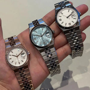 Montres de couple tendance 2025, cadran lumineux, mouvement Land Dwellers 7135, acier inoxydable, étanche, montre mécanique - Product Image 4