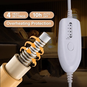 110V ETL 62x84 ''inch Kích thước double side thêm mềm nước nóng ném Chăn điện cho mùa đông - Product Image 5
