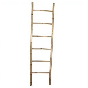 Échelle en bambou naturel, design traditionnel, origine Vietnam, meubles en bambou pour la décoration de la maison et du jardin, accessoires pour la maison (GT 767) - Product Image 1