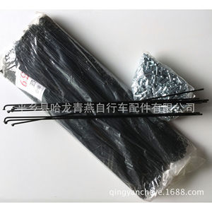 Rayons de vélo en acier noir argenté durables pour la réparation des roues de vélo, accessoires - Product Image 1