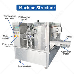 Machine d'emballage de sachets préformés Doypack à fermeture éclair ORME pour poudre de cacao, farine, lait, café, protéines, épices, détergent - Product Image 3