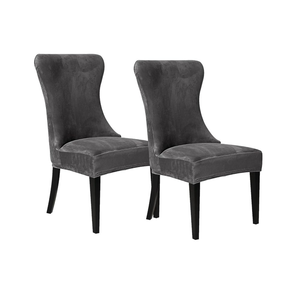 Fundas de Terciopelo para Sillas sin Brazos, Fundas Elásticas para Sillas sin Brazos para Comedor - Product Image 1